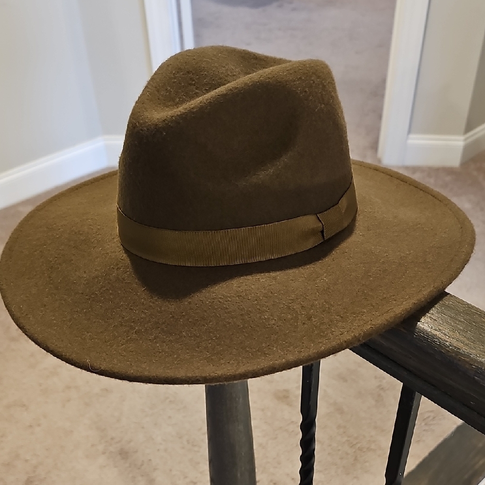 Lucky Brand Brown Fedora Hat